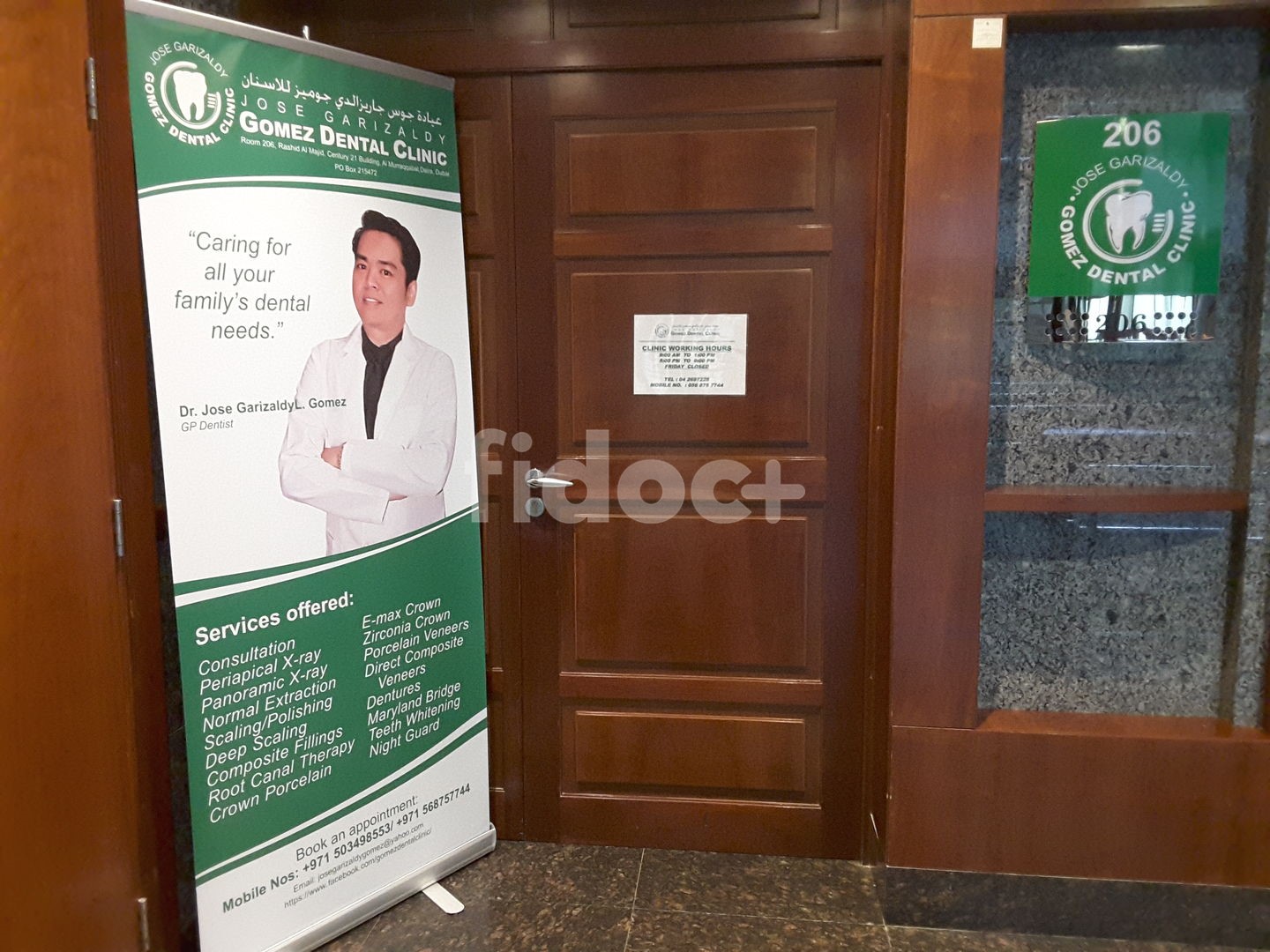 Jose Garizaldy Gomez Dental Clinic, Dubai